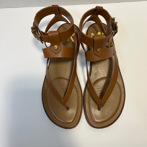Michael Kors Pearson Thong Gladiator Sandals Size 6.5 With Box - Picture 3 of 9